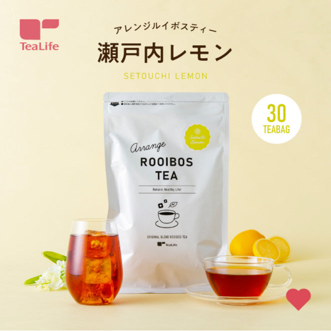 清新檸檬南非國寶茶/博士茶, 30個入 (Tealife - 日本製健康茶)