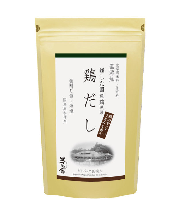 茅乃舍 雞高湯包, 18袋入 (久原本家 - 日本天然調味料食品製造商)