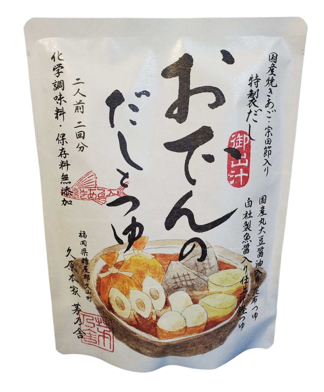 茅乃舍 經典關東煮料理湯包 (久原本家 - 日本天然調味料食品製造商)